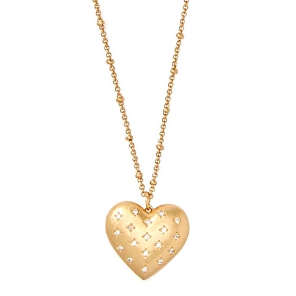 Spade Locket kate spade | Jewelry | Kate Spade Precious Heart Locket Long Gold ...
